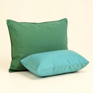 Desert Medley Indoor/Outdoor , Removable Cover Pillow , Large & 1 Lumbar Pillow (synthetic illustration; no displayed measurements)