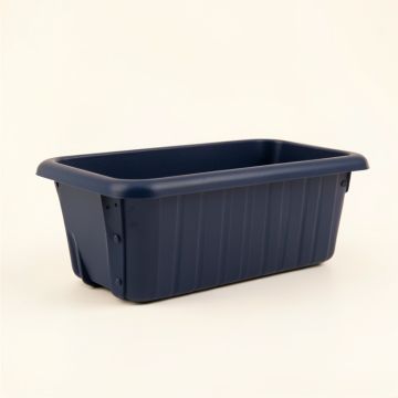 Harbor Arc Empty Railing Planter With Integral Brackets (synthetic illustration; no displayed measurements)