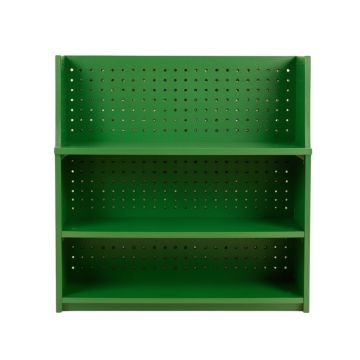 Aspen Branch Empty Wall-Mounted Tool Organizer Panel - Green