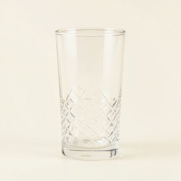 Mancilla Retroware Pineapple 15 Oz . Drinking Glass (synthetic illustration; no displayed measurements)