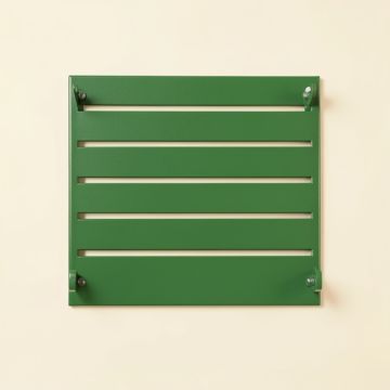 Hazel Brook Empty Wall-Mounted Tool Organizer Panel - Green (synthetic illustration; no displayed measurements)