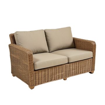 Desberg Patio Sofa With Cushions
