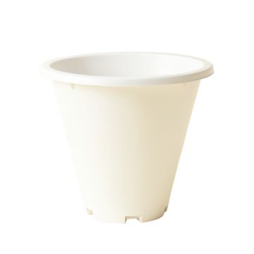 Oak Bridge Empty Railing Planter With Integral Brackets - White
