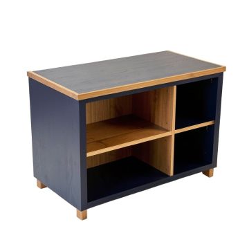 Aspen Bluff Empty Countertop Canister Rack - Navy