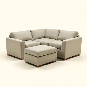 Aelber 118 '' Wide Reversible Modular Sofa & Chaise With Ottoman (synthetic illustration; no displayed measurements)