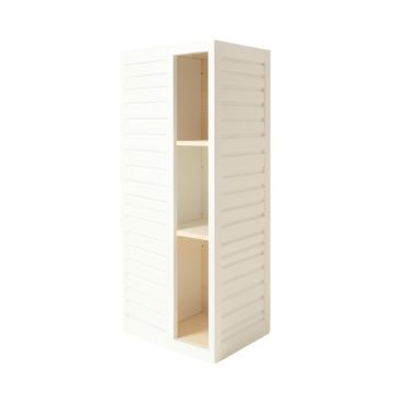 Spruce Dale Narrow Cubby Tower - White