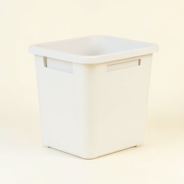 Elm Bluff Closed Garden Compost Bin - White (synthetic illustration; no displayed measurements)