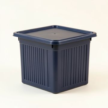 Glen Bridge Closed Outdoor Storage Box - Navy (synthetic illustration; no displayed measurements)
