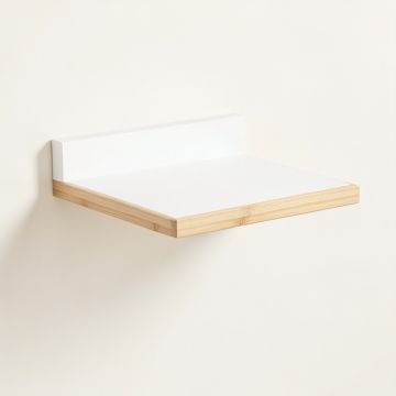 Field Bend Wall-Mounted Cat Perch - White (synthetic illustration; no displayed measurements)