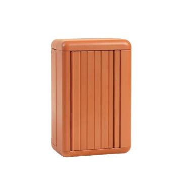 Moss Branch Narrow Outdoor Storage Bench - Terracotta