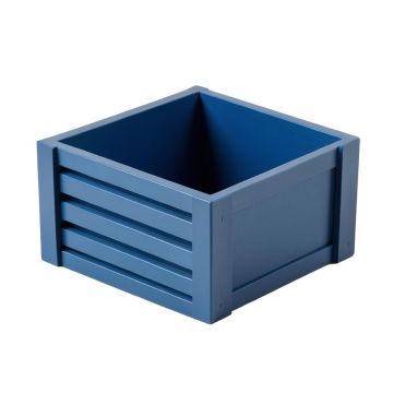 Meadow Edge Empty Furniture-Style Litter Enclosure - Blue