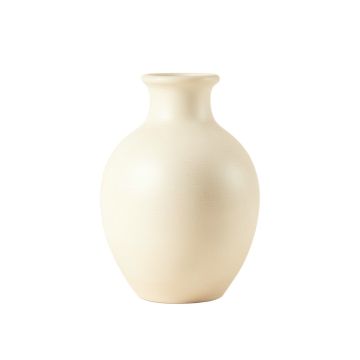 Aspen Crest Empty Decorative Vase - Ivory