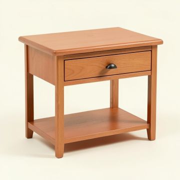 Ash Falls Nightstand - Terracotta (synthetic illustration; no displayed measurements)