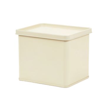 Willow Canyon Closed Outdoor Storage Box - Ivory