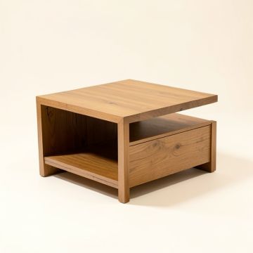 Campania Floor Shelf Coffee Table With Storage (synthetic illustration; no displayed measurements)