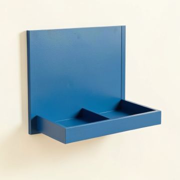 Juniper Branch Empty Wall-Mounted Tool Organizer Panel - Blue (synthetic illustration; no displayed measurements)