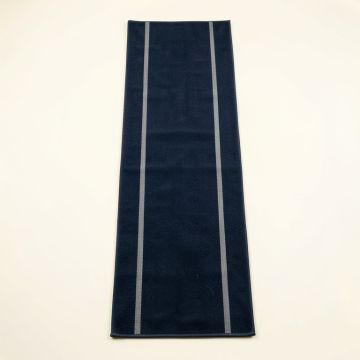 Cliff Crest Narrow Runner Rug - Navy (synthetic illustration; no displayed measurements)