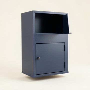 Clay Arc Wall-Mounted Entry Cabinet (synthetic illustration; no displayed measurements)