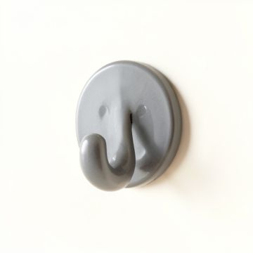 Shore Canyon Wall-Mounted Robe Hook - Gray (synthetic illustration; no displayed measurements)