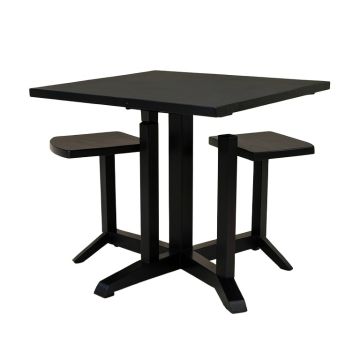 Della 3 Piece Bistro Pub Table Set