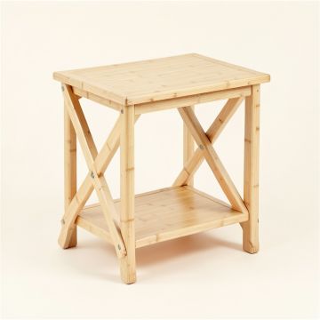 Linden Dale Side Table - Ivory (synthetic illustration; no displayed measurements)