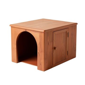 Rowan Bridge Empty Furniture-Style Litter Enclosure - Terracotta
