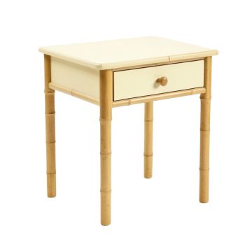 Dawn Branch Side Table - Cream