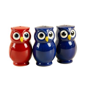 Cosmos Gifts Couple Owls Salt And Pepper Set