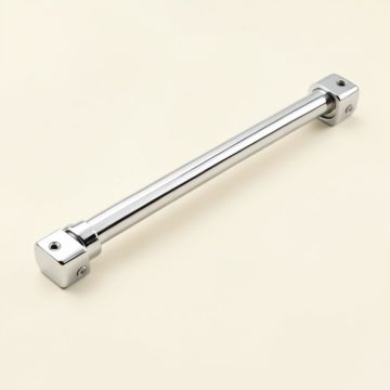 Adjustable Tension Single Curtain Rod (synthetic illustration; no displayed measurements)