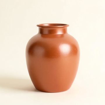 Bay Crossing Empty Decorative Vase - Terracotta (synthetic illustration; no displayed measurements)