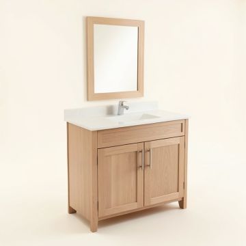 Merrimack 60 '' Double Bathroom Vanity Set (synthetic illustration; no displayed measurements)