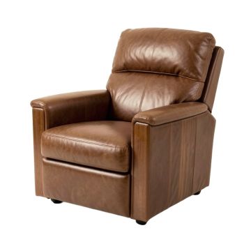 Hoopeston 33.6 '' Wide Faux Leather Manual Club Recliner