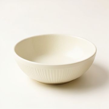 River Bend Dining Bowl - Ivory (synthetic illustration; no displayed measurements)
