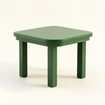 Ridge Branch Compact Balcony Table - Green (synthetic illustration; no displayed measurements)