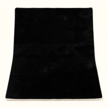 Hand-Tufted Black/Ivory Area Rug (synthetic illustration; no displayed measurements)