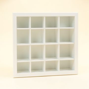 Vale Bend Empty Mug-Storage Cabinet Insert - White (synthetic illustration; no displayed measurements)