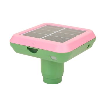 Pink/Green Solar Powered Integrated Led Pathway Light