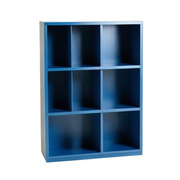 Birch Brook Freestanding Bookcase - Blue