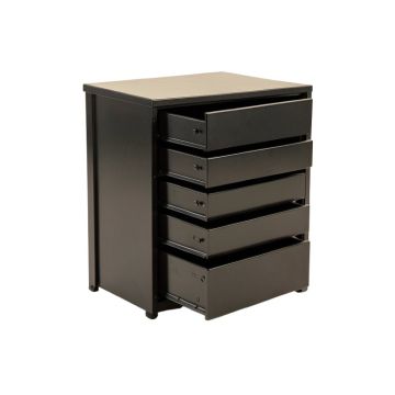 Dawn Bridge Small-Parts Storage Drawer Cabinet - Black