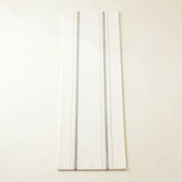 Clay Crest Narrow Runner Rug - White (synthetic illustration; no displayed measurements)