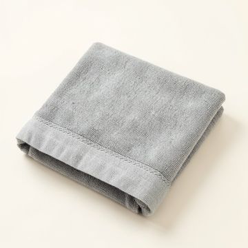 Hill Edge Bath Towel - Gray (synthetic illustration; no displayed measurements)