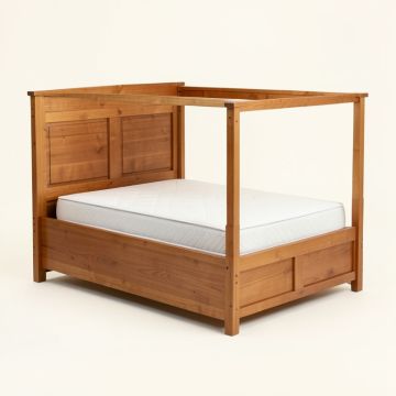 Audet Solid Wood Storage Murphy Bed With Mattress (synthetic illustration; no displayed measurements)