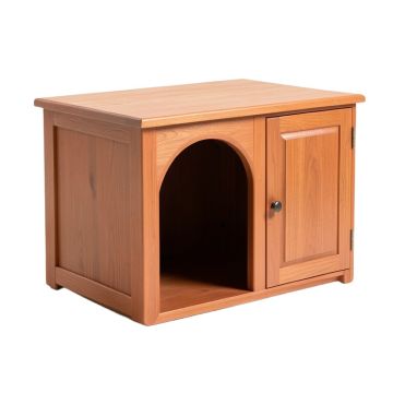 Birch Arc Empty Furniture-Style Litter Enclosure