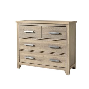 Arwin Grey Oak 6-Drawer Dresser