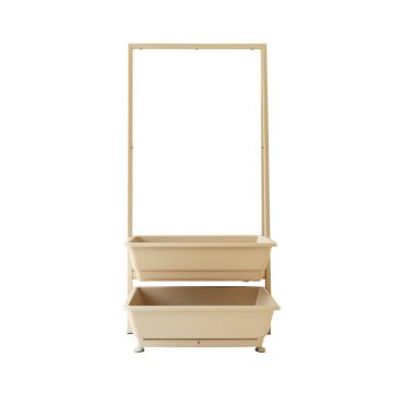 Willow Bridge Empty Vertical Garden Frame - Beige