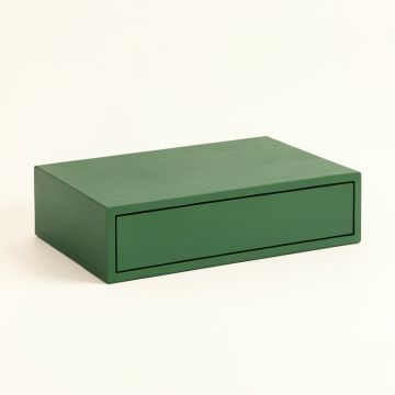 Elm Brook Desktop Monitor Riser - Green (synthetic illustration; no displayed measurements)