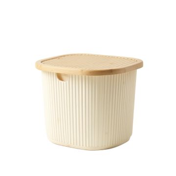 Clay Bend Laundry Hamper - Ivory