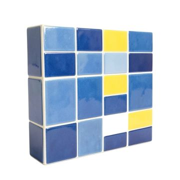 2 '' X 2 '' Porcelain Grid Mosaic Wall & Floor Tile