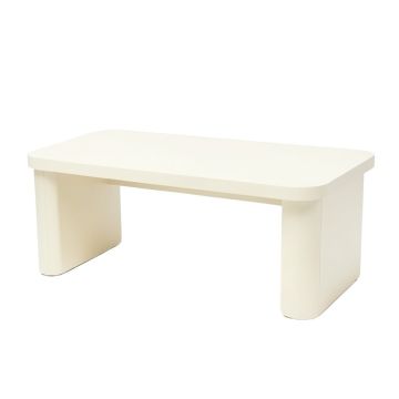 Wren Arc Desktop Monitor Riser - Cream