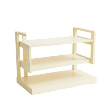 Ash Bridge Empty Countertop Canister Rack - Ivory